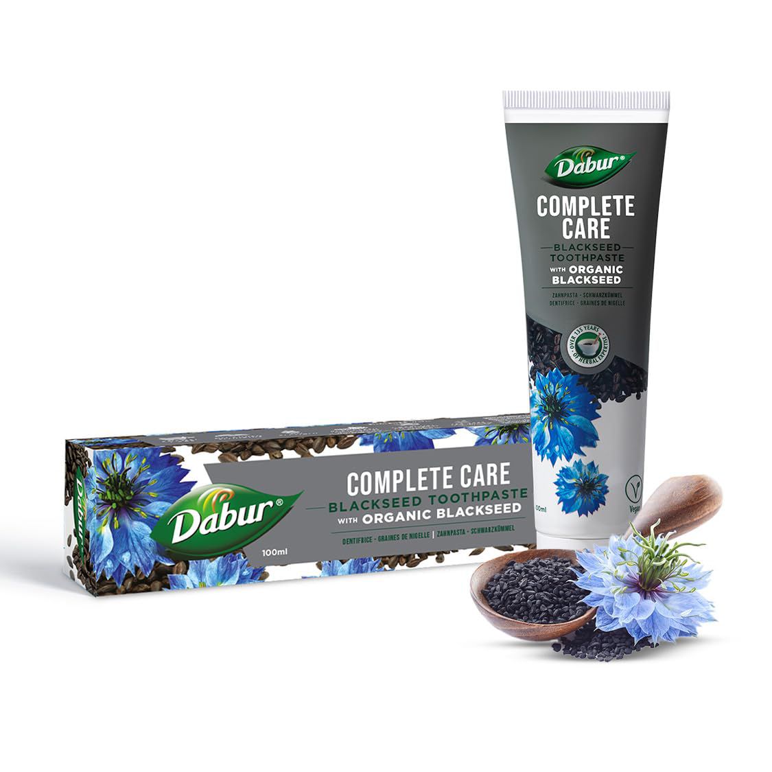 Dabur Organic Blackseed Toothpaste 100ml - Spice Village