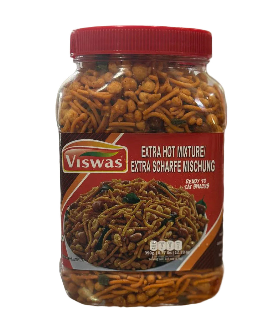 Viswas Extra Hot Mixture(Jar) 350gm - Spice Village