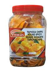 Viswas Tapioca Chips Round Spicy 150gm