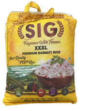 SIG XXXL (Yellow) Premium Basmati rice (1121) 2kg