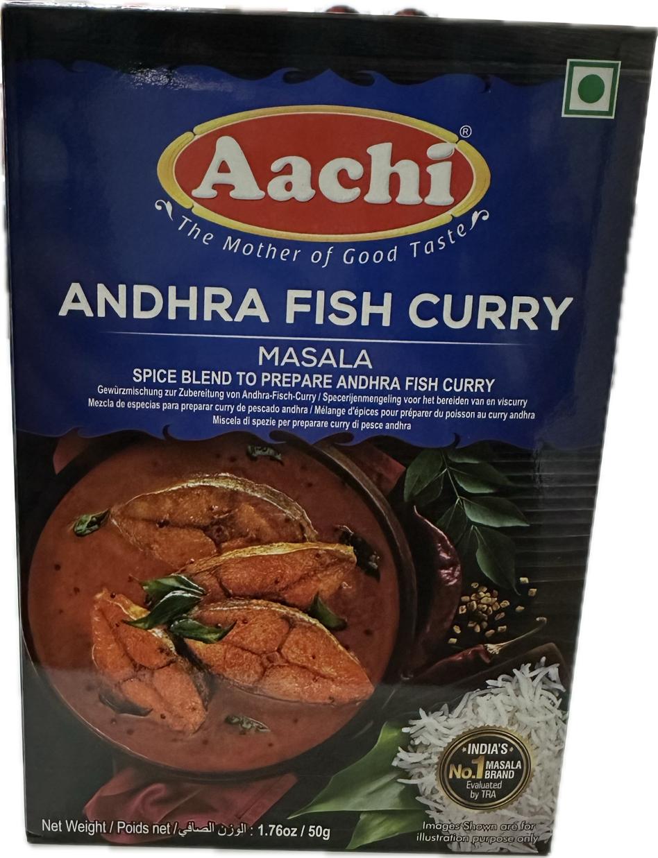 Aachi Andhra Fish Curry Masala 50gm - Spice Village