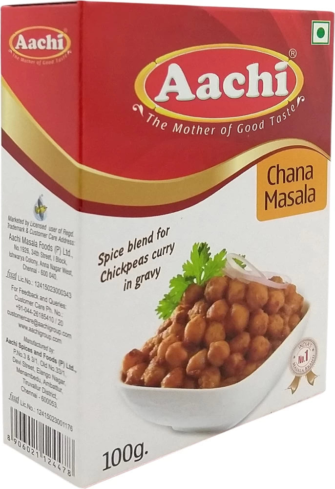 Aachi Chana Masala 100gm - Spice Village