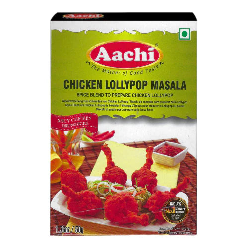Aachi Chicken Lollypop Masala 50gm - Spice Village