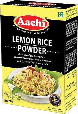 Aachi Lemon Rice Powder 250gm - Spice Village
