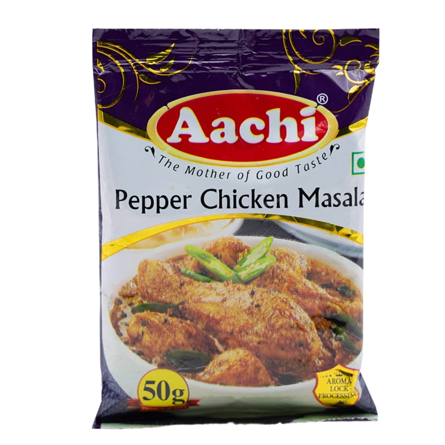 Aachi Pepper Chicken Masala 50gm - Spice Village