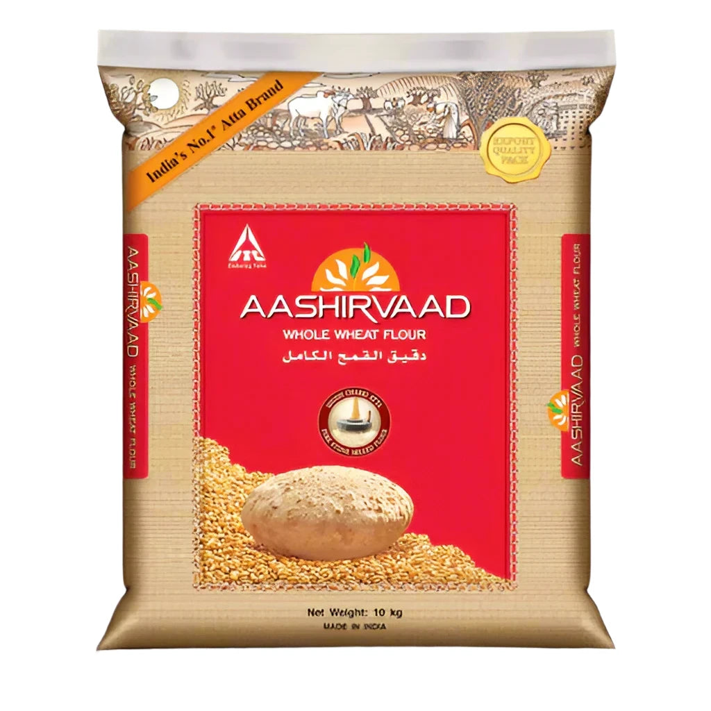 Aashirvaad Atta 10kg (Export Pack) - Spice Village