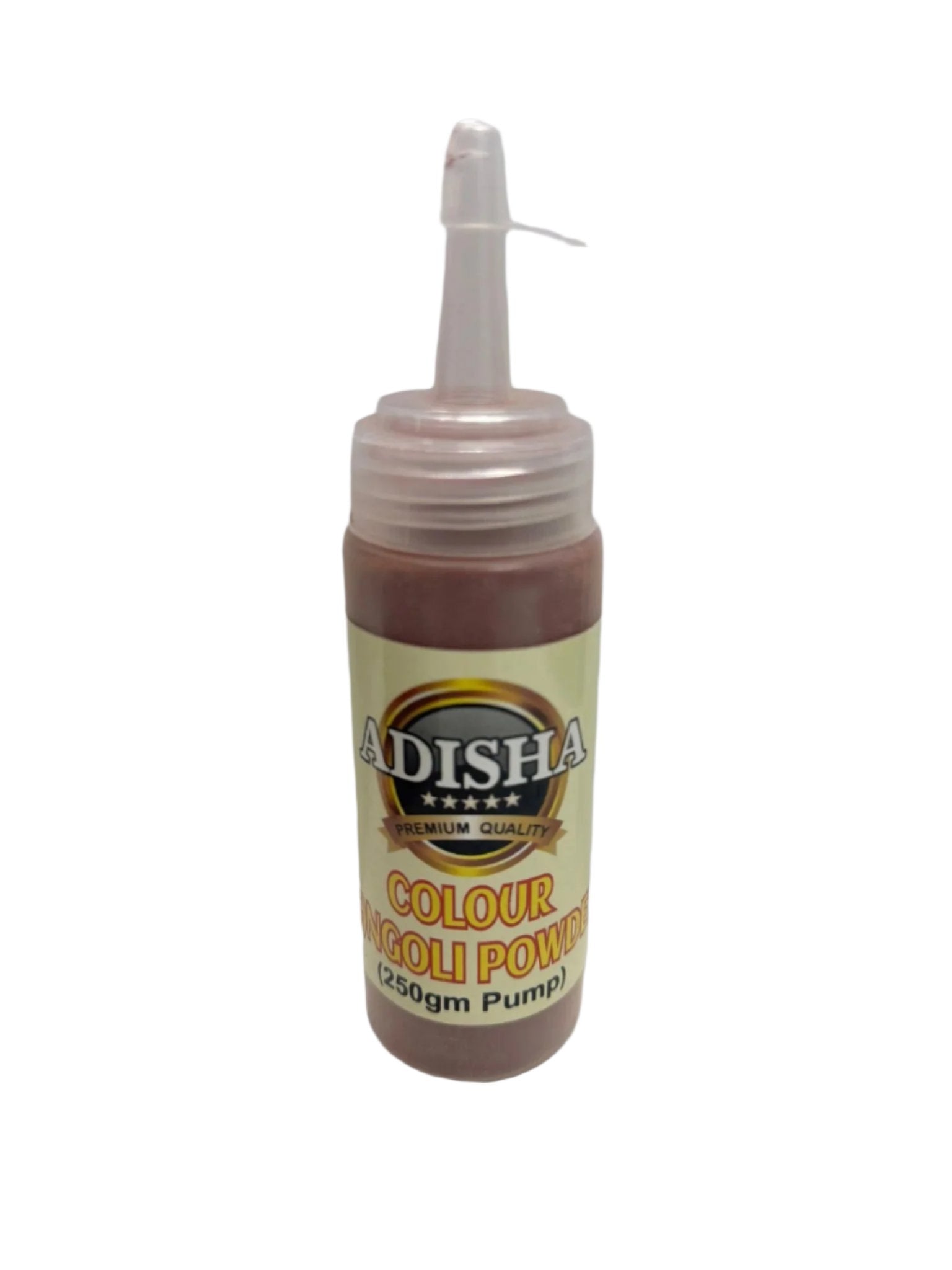 Adisha Rangoli Colour Pump (Maroon) 250gm - Spice Village