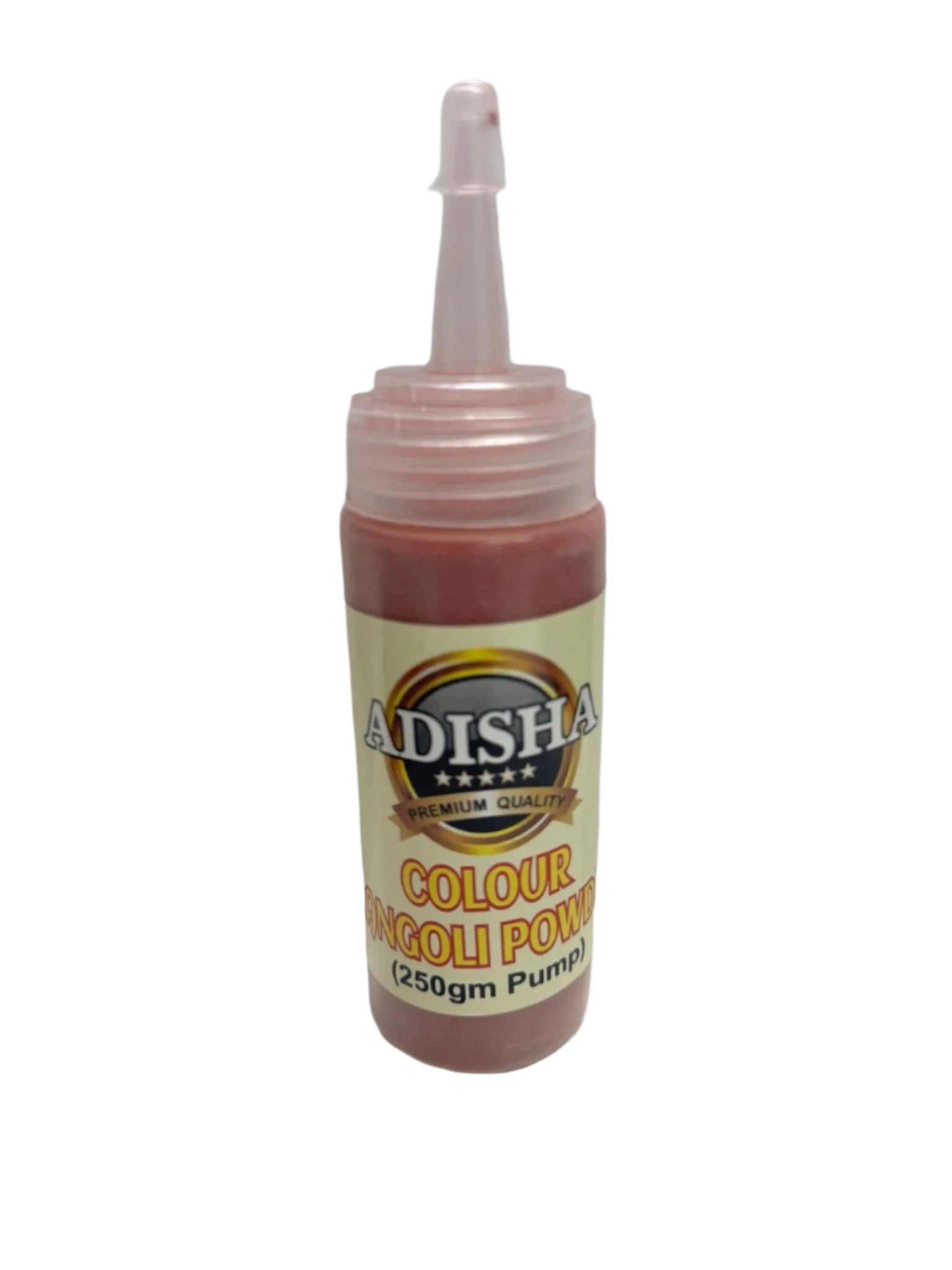 Adisha Rangoli Colour Pump (Red) 250gm - Spice Village