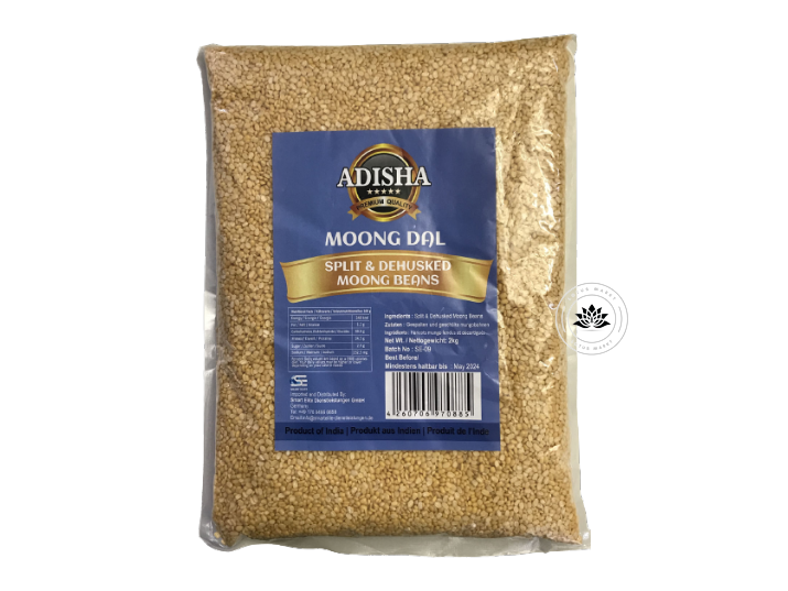 Adisha Moong Dal 2kg - Spice Village