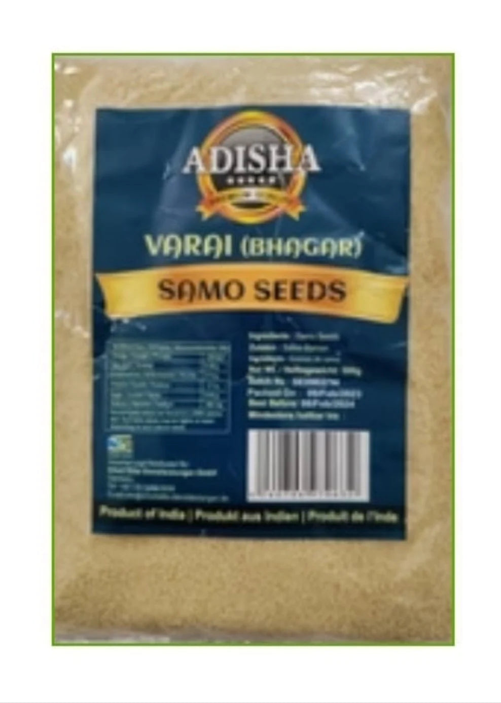 Adisha Samo (Varai/Bhagar) 500gm - Spice Village