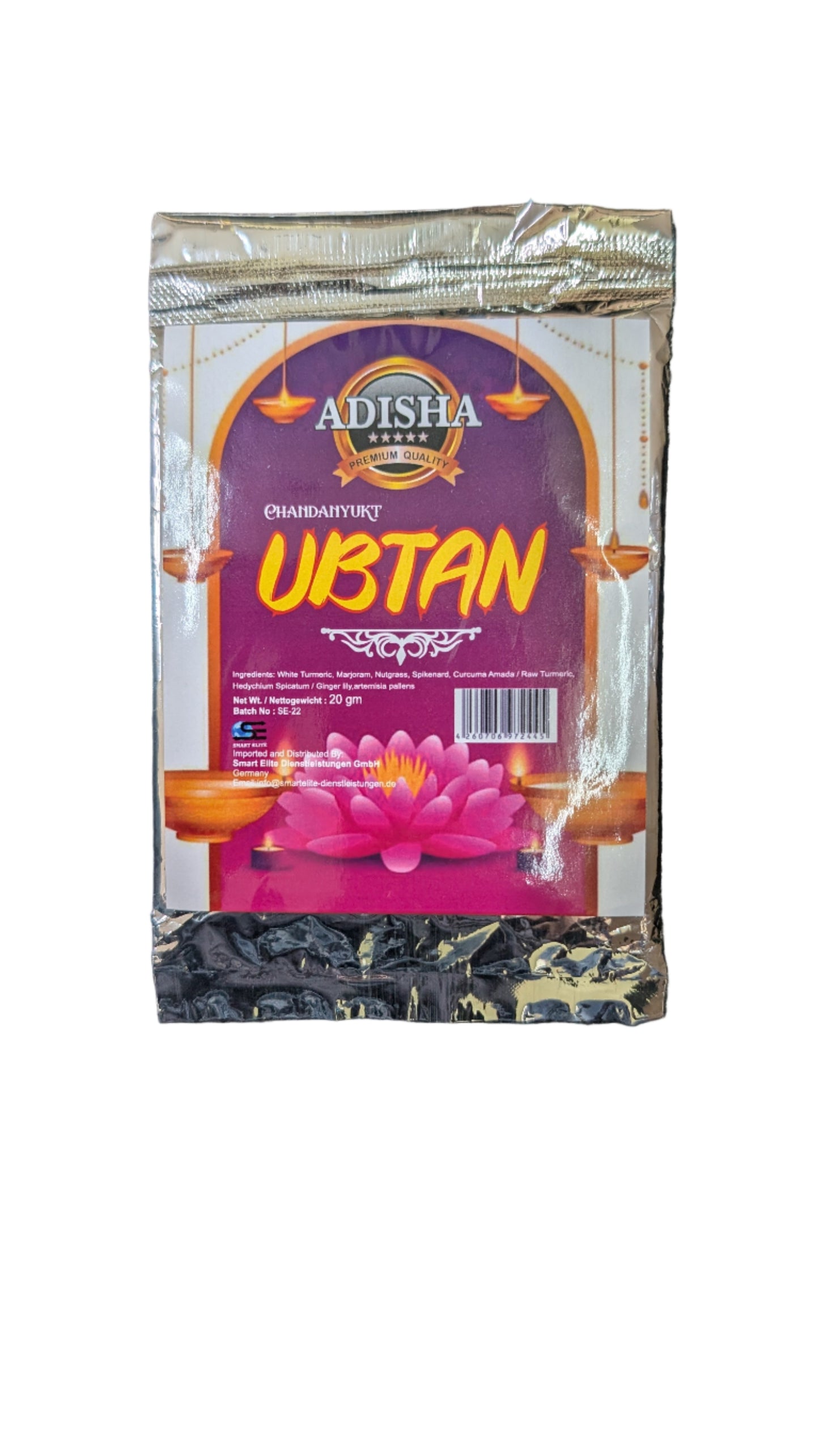 Adisha Special Kesar Sandal Ubtan 20gm - Spice Village