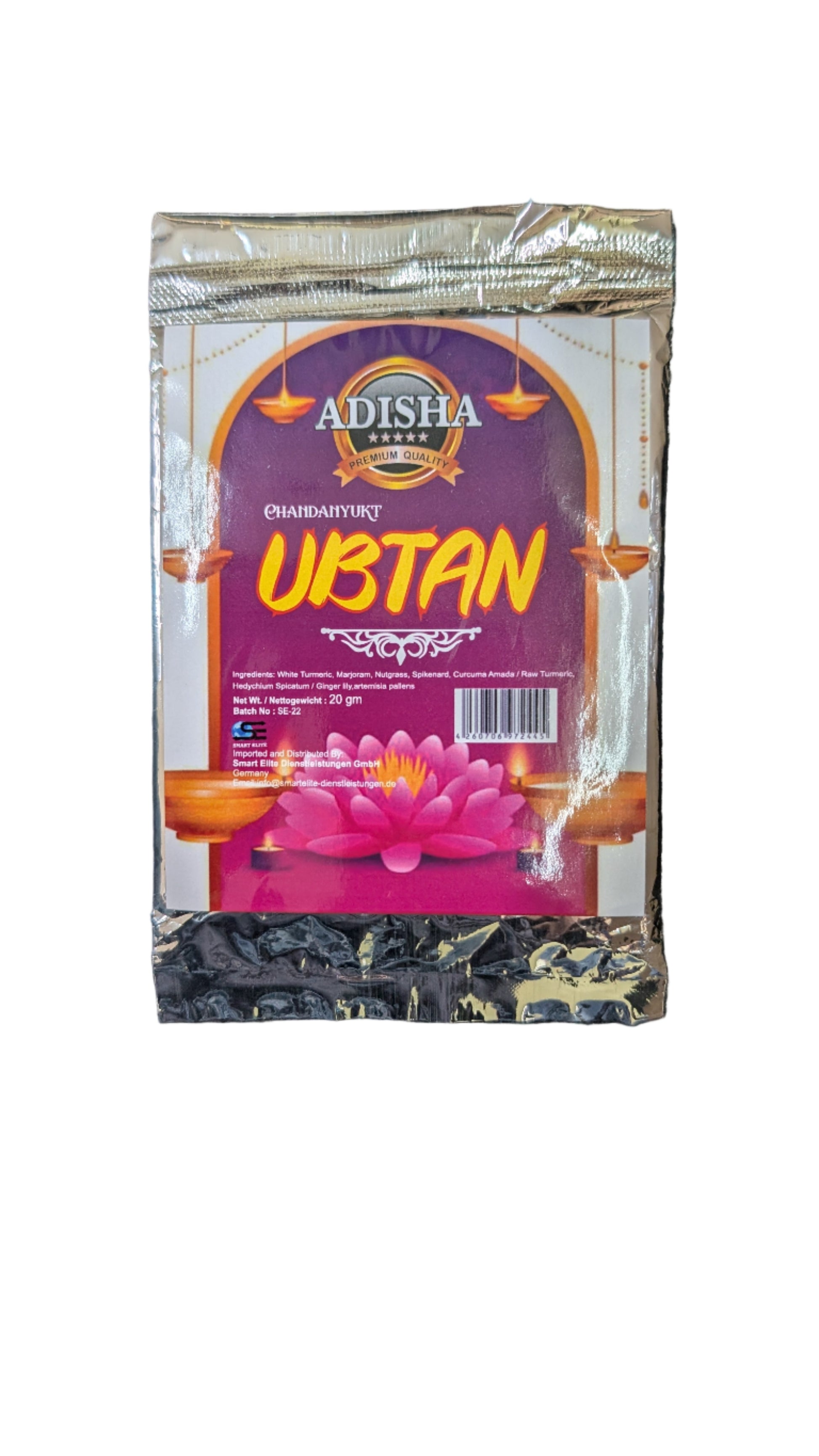 Adisha Special Kesar Sandal Ubtan 20gm - Spice Village