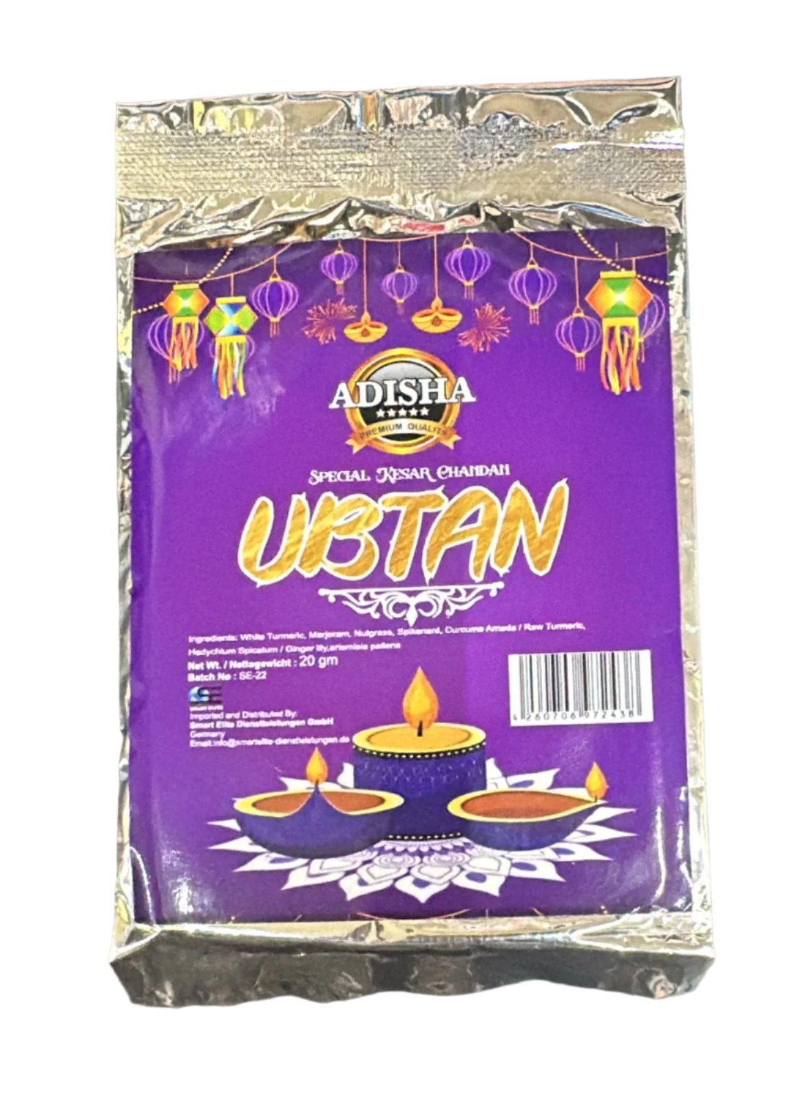 Adisha Special Kesar Ubtan 20gm - Spice Village