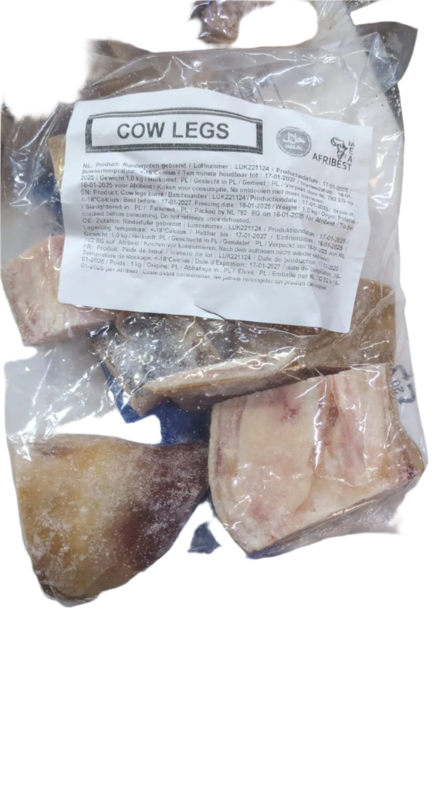 Frozen Afribest Cow Legs 1kg - Only Berlin Same Day Delivery - Spice Village