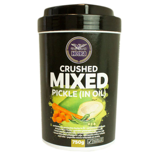 Heera Crushed Mixed Pickle 750gm - Spice Village