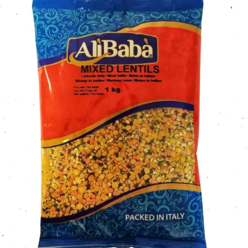 Alibaba Mixed Lentils 1kg - Spice Village