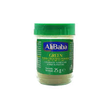 Buy Alibaba Food Color Green 25gm Online | Spice Village
