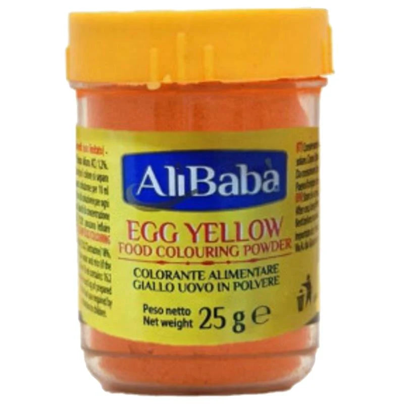 Alibaba Food Colour Yellow 25gm - Spice Village