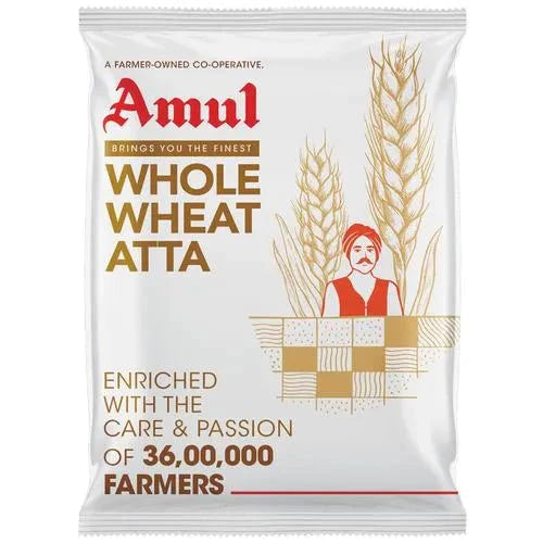 Amul Whole Wheat Atta 5kg - Spice Village