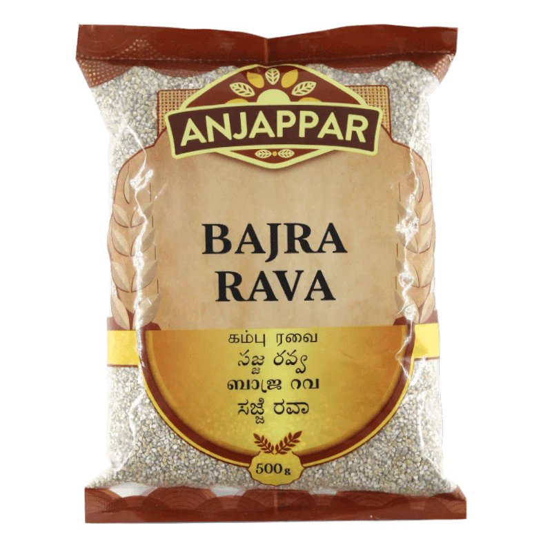 Anjappar Bajra Rava 500gm - Spice Village