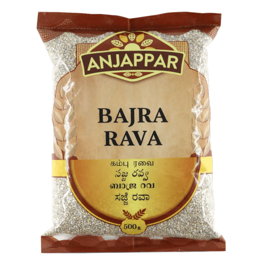 Anjappar Bajra Rava 500gm - Spice Village