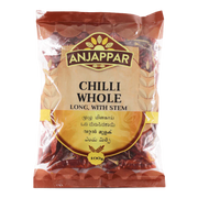 Anjappar Dried Chilli Whole 100gm - Spice Village