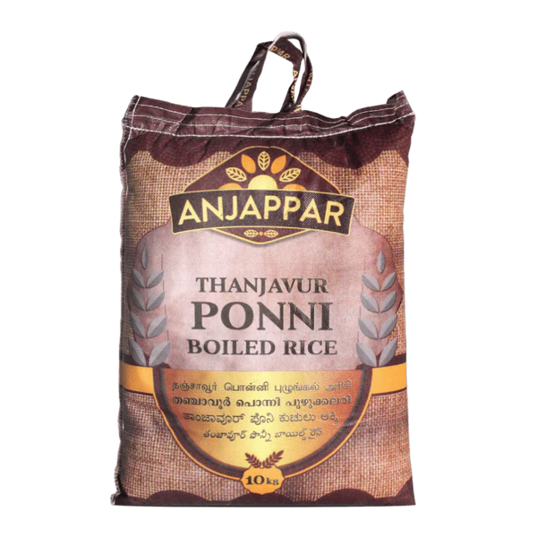 Anjappar Ponni Boiled Rice 5kg - Spice Village