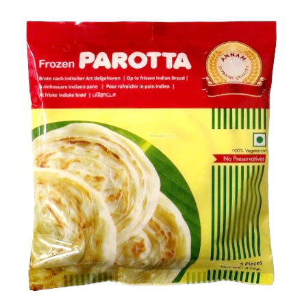 Frozen Annam Parotta (5 Pcs)  375gm - Only Berlin Same Day Delivery - Spice Village