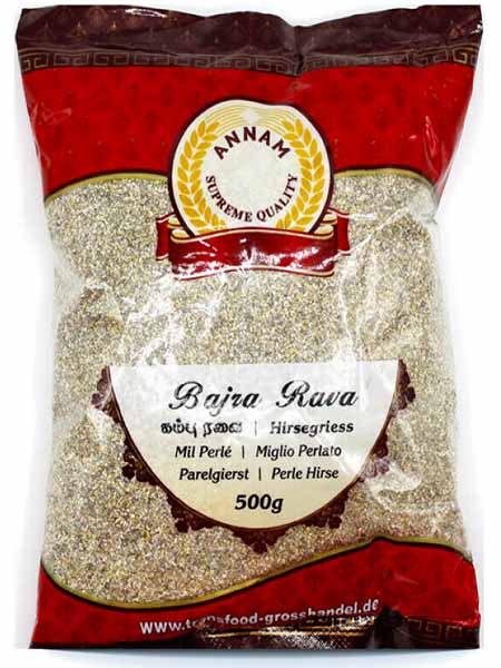 Annam Bajra Rava 500gm - Spice Village