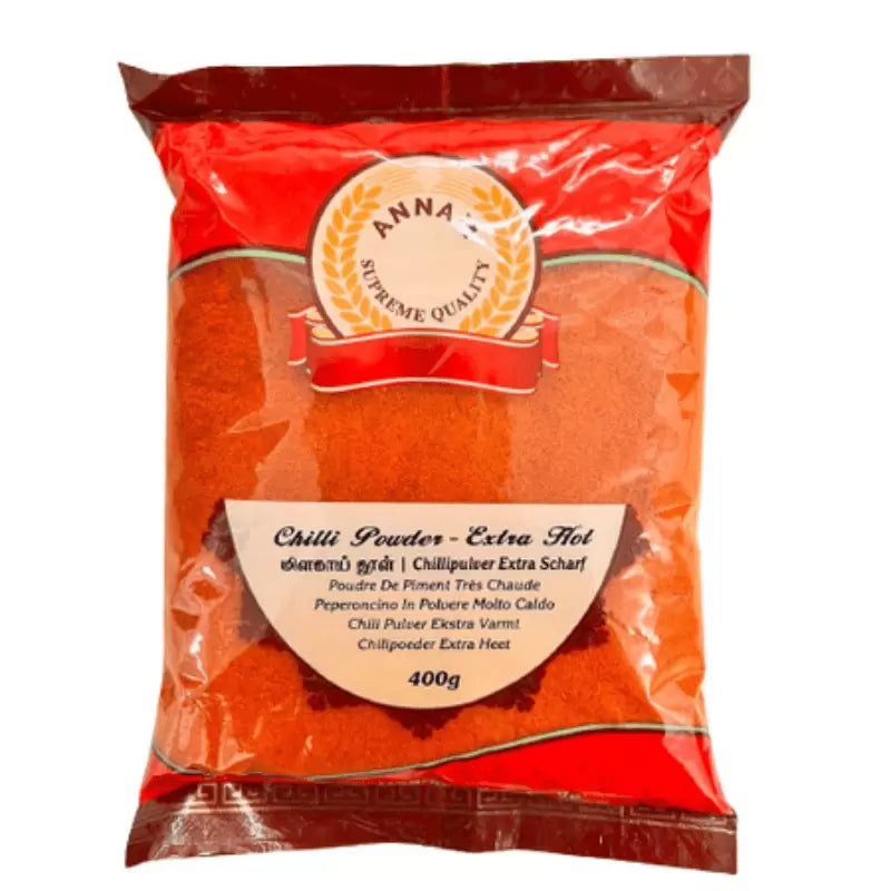 Annam Chilli Powder Extra Hot 400gm - Spice Village