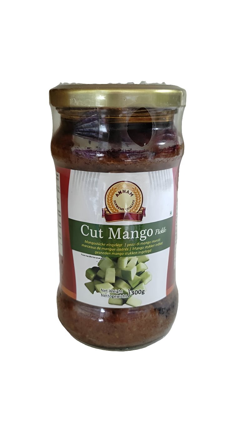 Annam Cut Mango Pickle 300gm - Spice Village