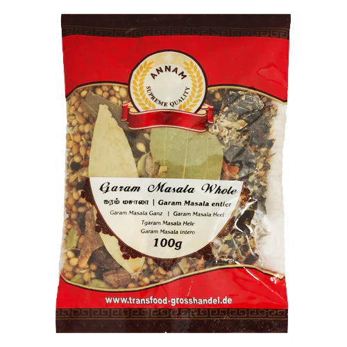 Annam Garam Masala Whole 100gm - Spice Village