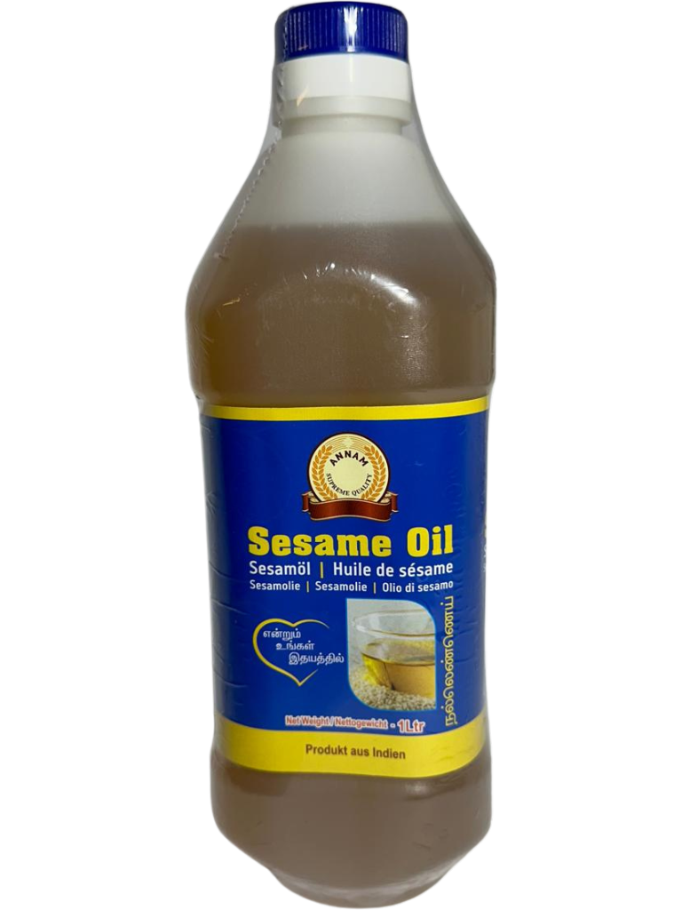 Annam Gingely Oil(Sesame Oil) 1L - Spice Village