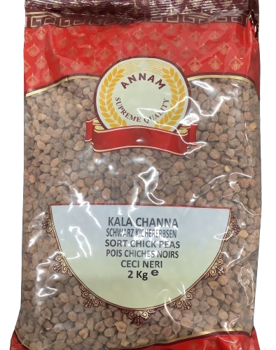 Annam Kala Chana(Brown Chick Peas) 2kg - Spice Village