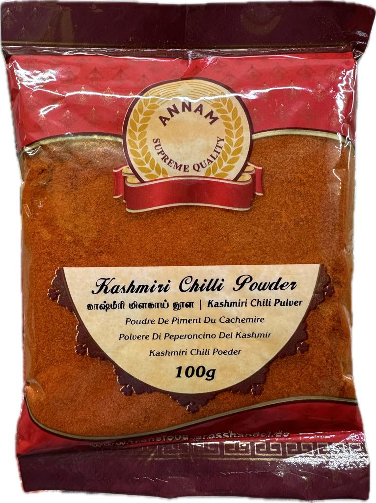 Annam Kashmiri Chilli Powder 100gm - Spice Village