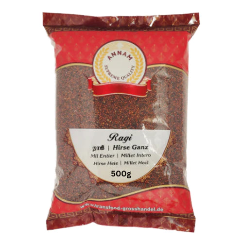 Annam Ragi Whole (Seeds) 500gm - Spice Village