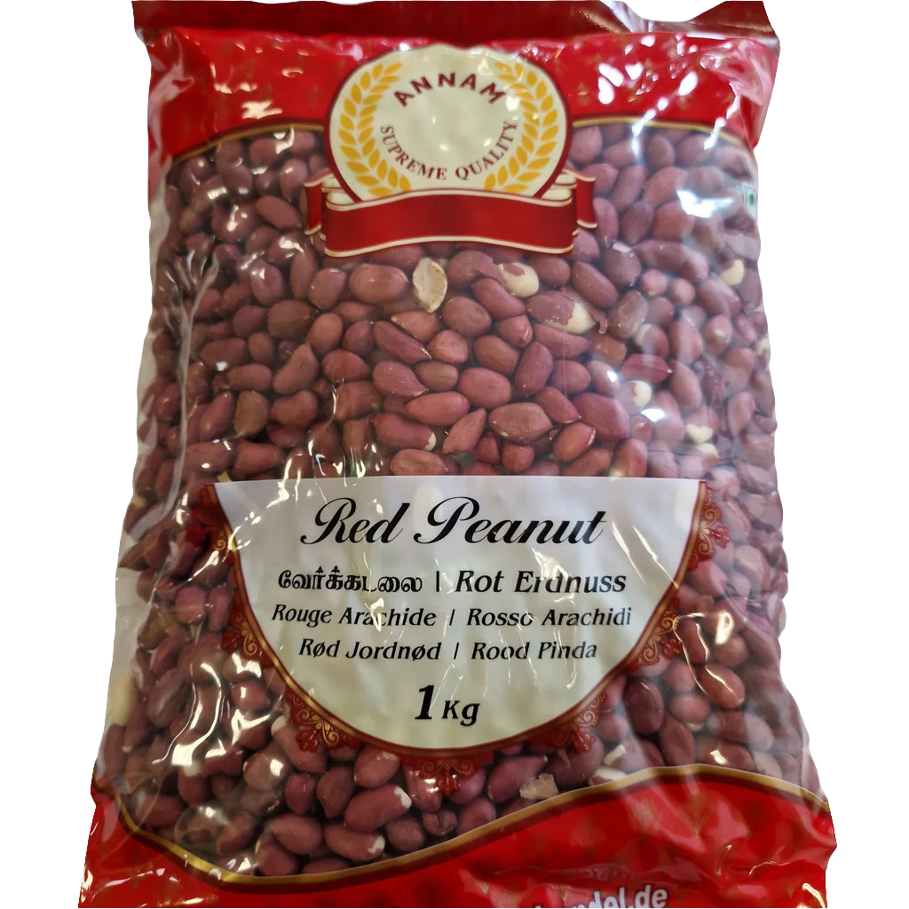 Annam Red Peanuts 1kg - Spice Village