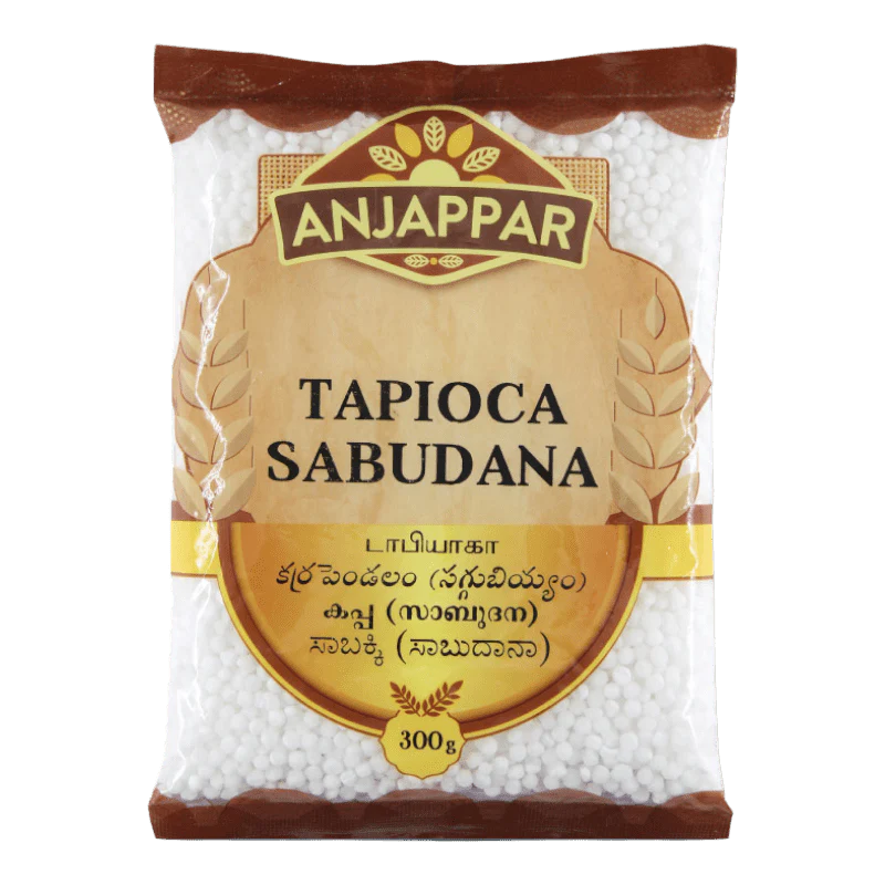 Anjappar Tapioca(Sabudana) 300gm - Spice Village