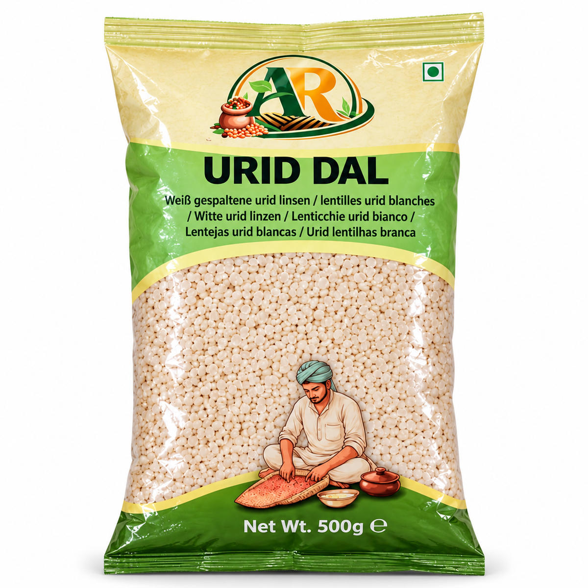 AR Urid Dal 500g - front of pack