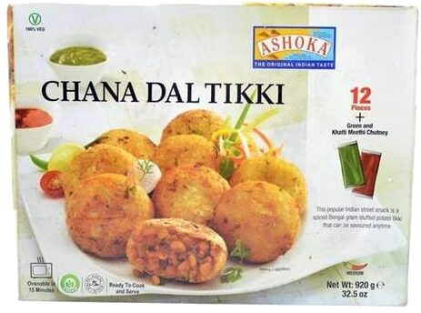 Frozen Ashoka Chana Dal Tikki (12 pieces) 920gm - Only Berlin Same Day Delivery - Spice Village