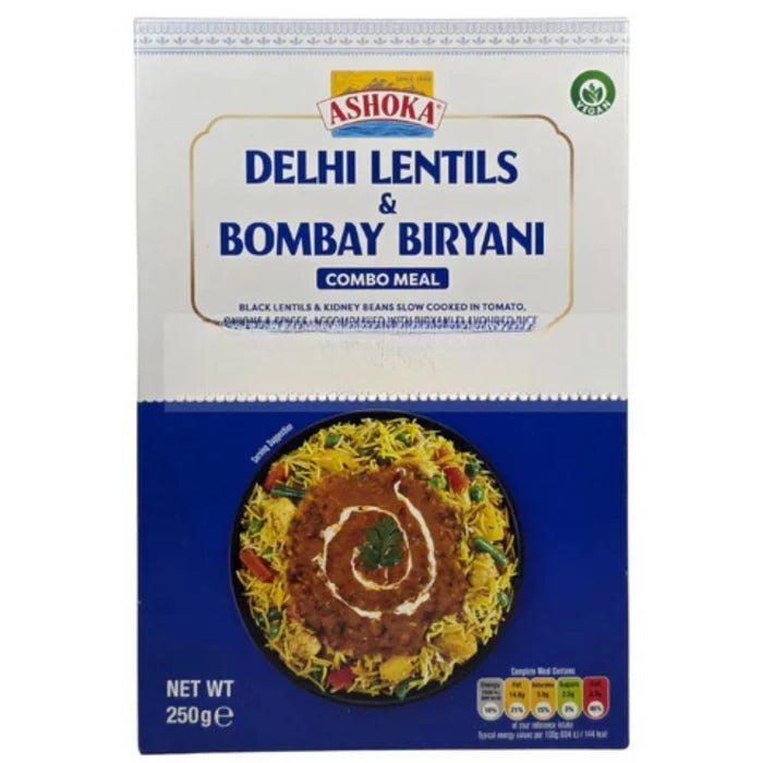 Ashoka Delhi Lentils and Bombay Biryani 250gm - Spice Village