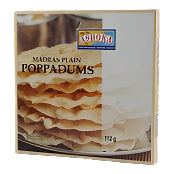Ashoka Madras Spicy Poppadum 112gm - Spice Village