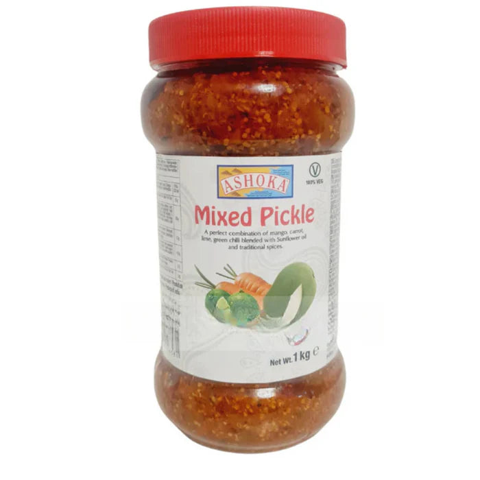 Ashoka Mixed Pickle 1kg - Spice Village