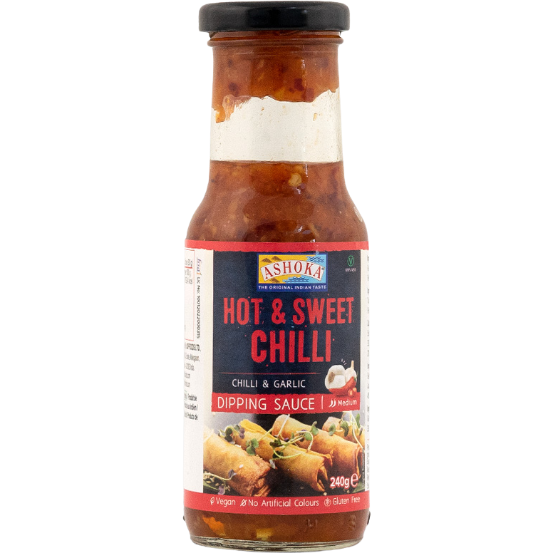 Ashoka Hot and Sweet Chilli Dipping Sauce 240gm - Spice Village