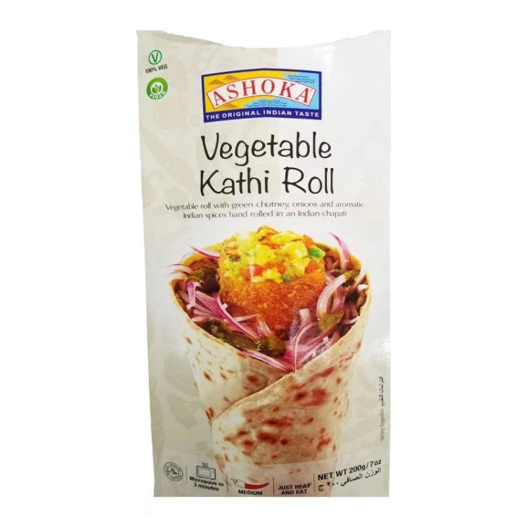 Frozen Ashoka Vegetable Kathi Roll 200gm - Only Berlin Same Day Delivery