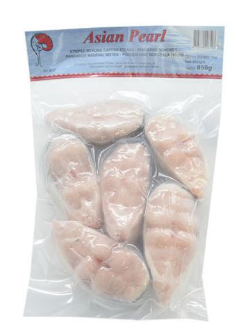 Frozen Asian Pearl Striped Mekong Catfish Steaks 1kg - Only Berlin Same Day Delivery - Spice Village