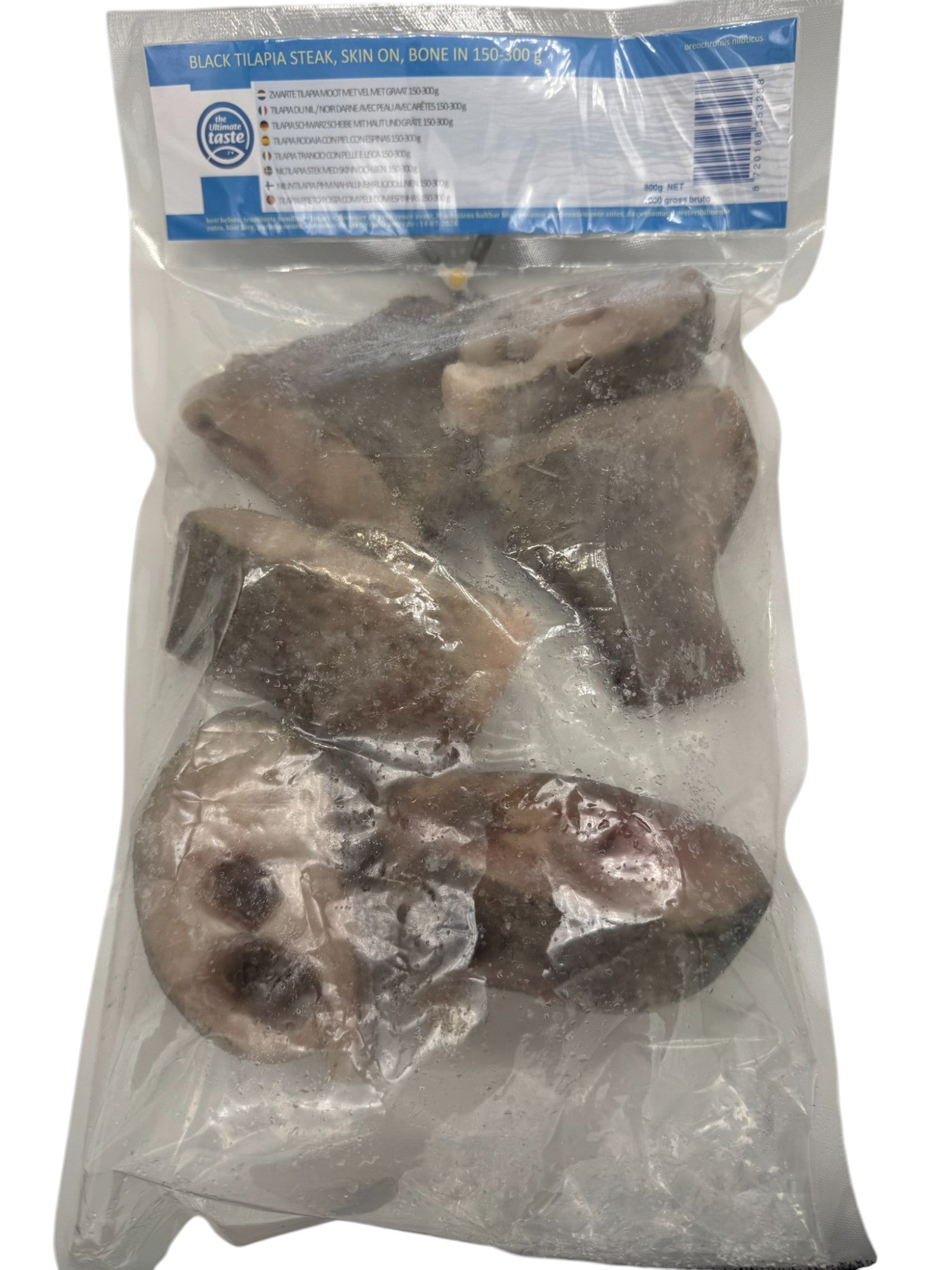 Frozen Asian Pearl Black Tilapia Steaks 1kg - Only Berlin Same Day Delivery - Spice Village