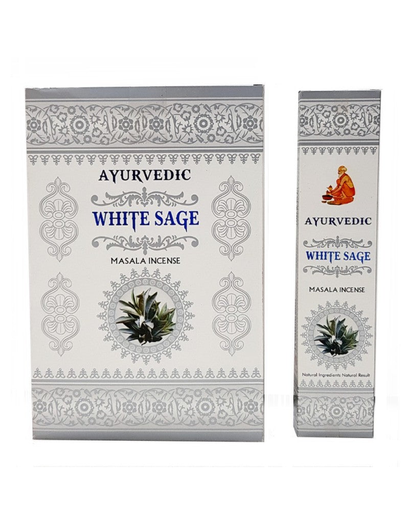 Ayurvedic - White Sage 15gm - Spice Village