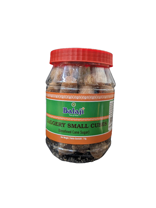 Balaji Jaggery Small Cubes 1kg