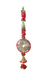 Artificial Marigold  Hanging Toran (Red) Chakra and Bell Set of 2